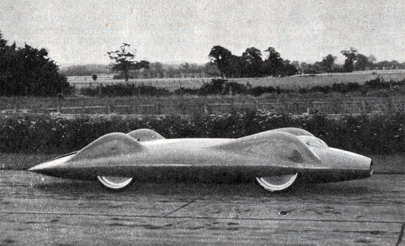Illustration for article titled The Blazing Fast Evolution of Land Speed Record Cars